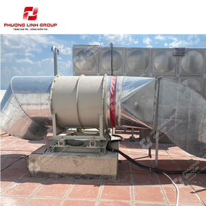 Ventilateur axial à entraînement direct Phuong Linh Group, 1450 tr/min, 380 V, 50 Hz, roulement à billes, lame en acier au carbone et fonte, électrique APL-8-NoD - Product Image 5