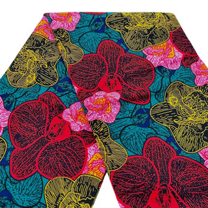 Tela de Algodón con Estampado Africano de Alta Calidad, Textil Ankara, Tela con Estampado Batik para Vestidos, Prendas de Moda para Hombres y Mujeres - Product Image 2
