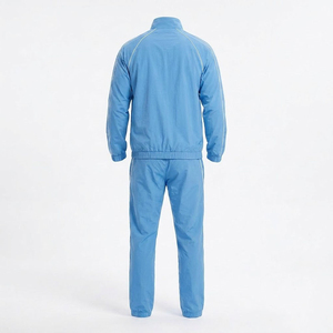 2026 Wholesale Custom Logo Mens Lightweight Polyester <b>Waterproof</b> Breathable <b>Tracksuit</b> 2 Piece Piping Windbreaker <b>tracksuit</b> set's - Product Image 4