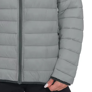 Chaqueta Acolchada Holgada para Mujer, Abrigo de Invierno Suave y Acolchado, Ropa Exterior Informal Cálida y Aislante, Proveedor Mayorista OEM ODM - Product Image 4