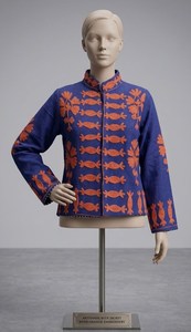 Veste en coton Suzani pour femmes de qualité supérieure, broderie florale faite à la main, qualité d'exportation, fabricant en gros - Product Image 2
