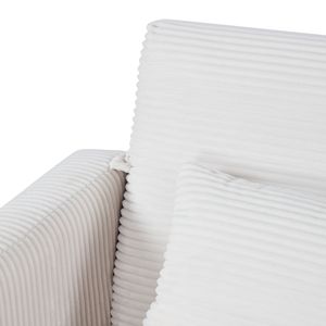 โซฟาผ้าลูกฟูกสองที่นั่ง รุ่นโมเดิร์น 2140 สำหรับห้องนั่งเล่น ห้องนอน สำนักงาน และพื้นที่ขนาดเล็ก สีเบจ (2140BG) - Product Image 2