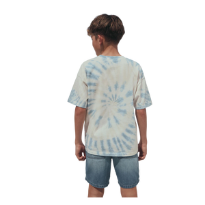 T-shirt à manches courtes tie-dye pour homme, coupe classique, col rond, jersey décontracté en coton - Product Image 2