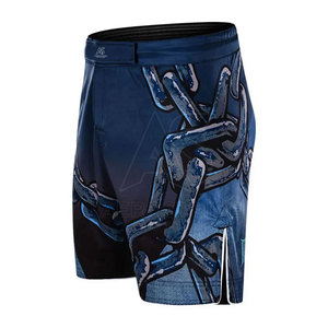 Pantalones Cortos de MMA de Diseño Personalizado y Rendimiento Confiable, Elásticos, Ligeros, Transpirables, de Secado Rápido y Ajuste Cómodo para Sesiones de Entrenamiento - Product Image 2