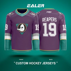 Vêtements de hockey sur glace en gros, uniforme d'équipe sublimé de haute qualité, maillot de hockey sur glace personnalisé - Product Image 5