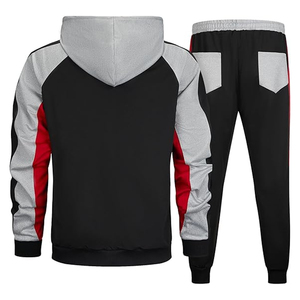 Conjunto Deportivo Informal para Hombre, Sudadera con Capucha de Algodón, Pantalones Deportivos, Pantalones Jogger, Ropa Deportiva para Correr, Estilo para Uso Diario - Product Image 3