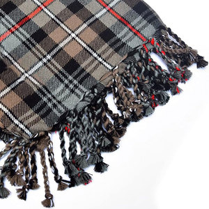 Manta Escocesa de Tartán Desgastado Mackenzie, Accesorio para Kilt con Diseño de Plaid, 100% Lana Acrílica 2026 - Product Image 2