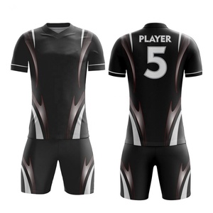 "Custom Men's Soccer Uniforms Premium Quality Team <b>Sets</b> with Unique Designs, V-Neck Short Sleeve Customized Your Own Logo - Product Image 4
