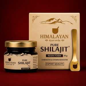 Complément alimentaire Shilajit Rouge pour l'endurance, fabriqué en Inde |   Marque privée |   Vente en gros mondiale - Product Image 1