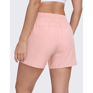 Shorts de sport pour femme à séchage rapide avec poche pour téléphone, respirants, pour la course et l'entraînement estival - Product Image 2