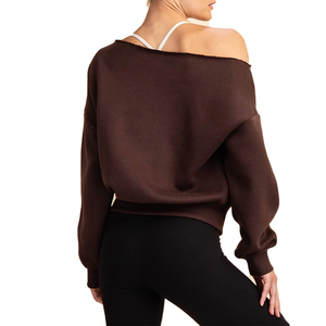 Nouvelle Arrivée : Sweat-shirt Polaire Col Rond Imprimé Hiver pour Femme, Ultra Doux, Style Sororité, Confortable, Streetwear, Thème Vie Grecque - Product Image 2