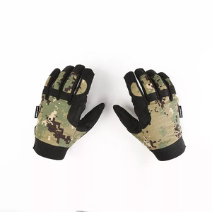 Wholesale 2026 High Quality Durable Leather Full-Finger Tactical <b>Gloves</b> Microfiber <b>Gloves</b> <b>Touchscreen</b> for Sports/Cycling - Product Image 1