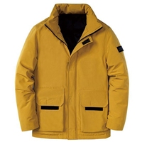 Veste matelassée classique d'hiver coupe-vent pour homme sur mesure