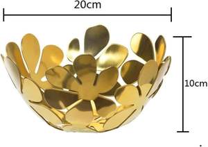 Elegante Tazón Dorado de Estocolmo para Servir y Decorar - Product Image 5
