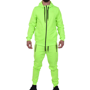 Men's Tech Fleece Neon Green <b>Tracksuit</b> Lightweight Comfortable Premium Quality Customized Wholesale Slim Fit <b>Tracksuit</b> - Product Image 4