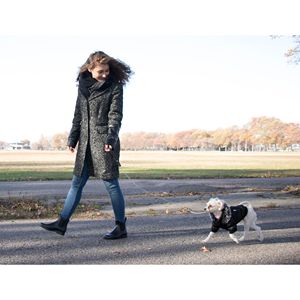 Cappotto Parka Metallico alla Moda per Animali Domestici, Abbigliamento Elegante per Animali - Product Image 6