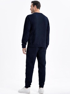 Ensemble de survêtement unisexe haut de gamme 2 pièces : sweat-shirt et pantalon de jogging – Tenue décontractée et élégante pour le sport et la détente - Product Image 3