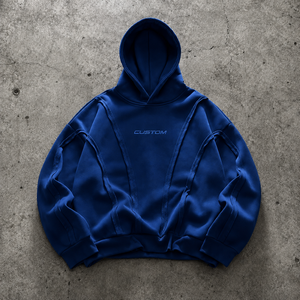 เสื้อฮู้ดดี้ปักลายสำหรับผู้ชาย ผ้าโพลีเอสเตอร์/คอตตอน 410gsm สำหรับฤดูหนาว ขายส่งสำหรับแบรนด์เสื้อผ้าอเมริกัน จัดหาจำนวนมาก - Product Image 1