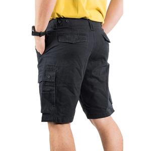Prix de gros Short cargo pour homme Taille élastique Respirant Séchage rapide Imperméable Streetwear Tissu peigné en coton décontracté - Product Image 3