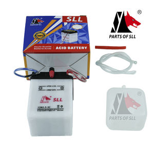 SLLオートバイアクセサリーと部品、高品質オートバイ鉛酸バッテリー12N2.5-3C、さまざまなモデルの電池卸売 - Product Image 2