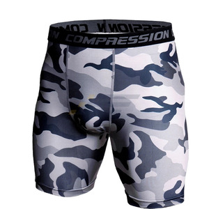 Shorts de compression pour hommes de qualité supérieure, motif uni, service OEM, design personnalisé, taille élastique respirante, nouvelle arrivée - Product Image 6