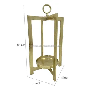 Portavelas Minimalista de Hierro para el Hogar, Portavelas con Linterna de Vidrio, Linterna de Metal Negro y Artículos de Regalo, Mayorista - Product Image 4