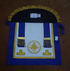 Masonic Scottish Rite Master Mason Apron Grand Lodge of Israel Master Mason Apron - Product Image 6