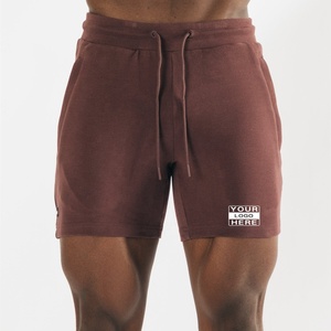 Short de fitness pour hommes personnalisé OEM 2025 short d'entraînement sportif décontracté solide short d'entraînement de course à pied prix de gros Logo personnalisé - Product Image 5