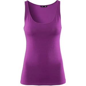 Camiseta sin Mangas para Mujer, Talla Grande, Estilo Moderno, Corte Regular, Tejida, para Entrenamiento Deportivo y Yoga - Product Image 1