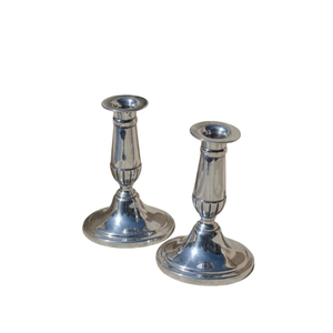Handcrafted Solid <b>Brass</b> <b>Candlestick</b> Holders With Mother Of Pearl Inlay Elegant Vintage Home Decor Wedding Centerpiece Set Of 2 - Product Image 5
