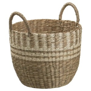 Juego de 3 cestas de mimbre marino para la habitación, cestas de almacenamiento hechas a mano, venta al por mayor, ecológicas, hechas en Vietnam - Product Image 4