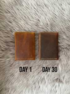 Custom Genuine Leather Card Holder <b>RFID</b> Blocking Credit Card Pocket Case Luxury Slim Mini <b>Wallet</b> LCH-0233 - Product Image 6