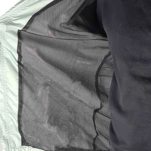 Veste coupe-vent légère de haute qualité pour l'entraînement, veste à capuche en coton doux pour homme avec logo personnalisé - Product Image 6