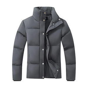 New Custom Logo Women Puffer Jacket Lightweight Quilted Warm Down Coat with Hood Oversized - Product Image 3