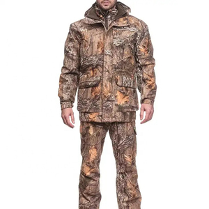 2026 Hot Sale New Sun Protection Youth Real tree Hunting <b>Camo</b> Hood <b>Jackets</b> Pants Set Other Hunting Products Hunting Clothe Suits - Product Image 6
