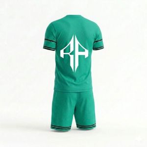 Uniforme de Fútbol Personalizado de Manga Corta para Hombre, 2026, Calidad Premium, Transpirable, Secado Rápido, 100% Poliéster, Logotipo Personalizado, Verano, OEM - Product Image 3