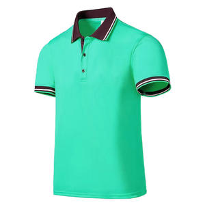 Ropa para Hombre, Camisetas Polo de Punto de Alta Calidad, Cuello Camisero, Color Amarillo, Camisetas Polo de Golf a la Moda, Logotipo Personalizado - Product Image 3