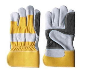 Gants de sécurité industriels en cuir de vachette renforcé de haute qualité, anti-vibration, anti-statique, avec manchette respirante et flexible - Product Image 5
