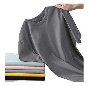 Camiseta de Manga Corta para Hombre, Estilo Casual, Holgada, Tallas Grandes, con Logotipo Bordado Personalizado OEM, Fabricada en China y Bangladesh - Product Image 1