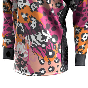 Custom Eco-Friendly Knitted <b>Silk</b> Screen Printed <b>Men's</b> Paintball Jersey Short Sleeve Heavy Duty Breathable <b>Shirt</b> Professional - Product Image 5