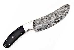 Cuchillo de Cocina de Acero de Damasco Premium – Acero con Alto Contenido de Carbono – Mango de Micarta – Venta Directa de Fábrica - Product Image 4