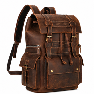 Sacs Messager Weekender en Cuir PU en Gros, Capacité 20-36L, Unisexe, Design à Panneaux Souples, Fermeture Éclair, Usage Professionnel - Product Image 1