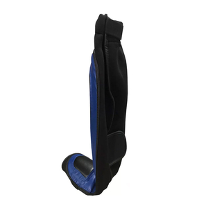 Kickboxing Boxing Muay Thai Taekwondo Training Professional Protection Durable Shin Guard PU Leather Breathable Custom Fit - Product Image 1