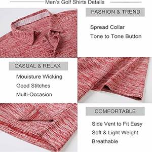 Logotipo bordado personalizado para hombres, polos de trabajo de poliéster y spandex, polos premium para hombre, camisetas sublimadas por Dress Sports - Product Image 5