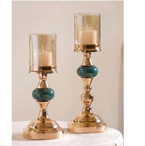 Candelabro de Metal de 5 Brazos con Diseño Creativo y Grabado a Mano para Decoración de Bodas, Fiestas, Hoteles y Restaurantes - Product Image 3