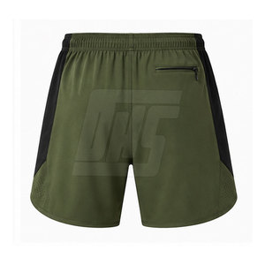 Shorts décontractés d'été pour hommes, en coton léger, coupe ample, taille à cordon, bas de tenue streetwear pour le quotidien, vêtements en gros - Product Image 3