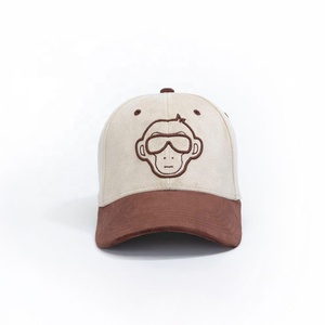 Casquette en coton bicolore personnalisée pour hommes, visière contrastée, casquette de baseball vintage, vente en gros OEM BD - Product Image 4