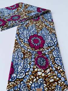 Tissu en coton 100% imprimé à la cire africaine personnalisé, durable pour la couture de vêtements traditionnels, mode éthiopienne - Product Image 3