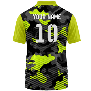 <b>Best</b> Selling Cricket Jersey Custom Shirt Teams Lightweight Breathable Quick Dry Eco-Friendly Sublimation 100% Polyester - Product Image 3