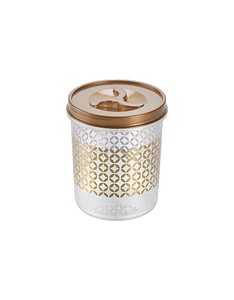 Boîte de conservation alimentaire ronde en métal pour fruits secs avec couvercle, adaptée au contact alimentaire - Product Image 1